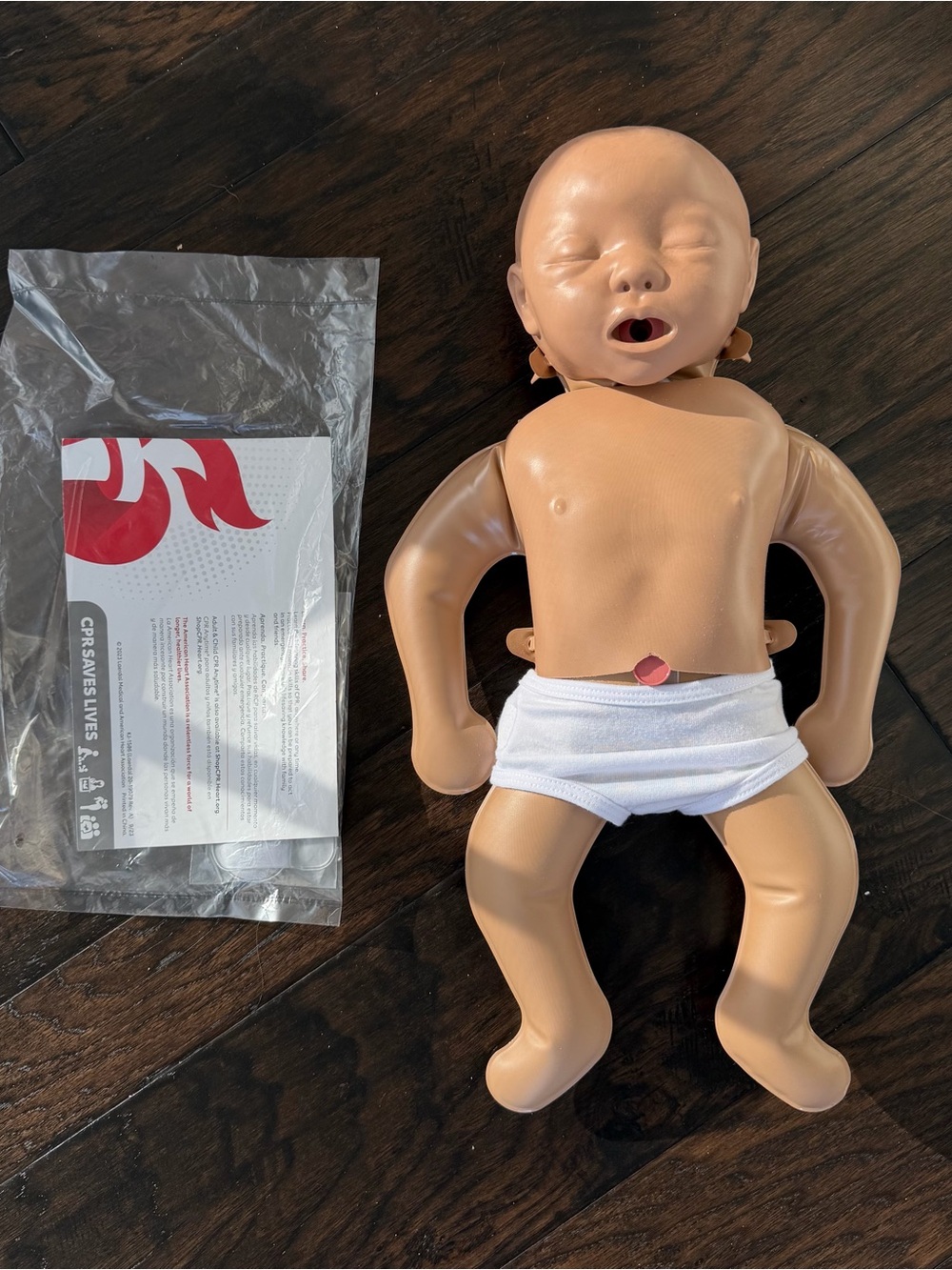 Infant cpr baby doll